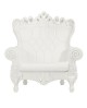 FAUTEUIL QUEEN OF LOVE BLANC SLIDE