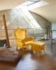 FAUTEUIL QUEEN OF LOVE JAUNE SLIDE