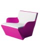 FAUTEUIL KAMI SAN FUCHSIA + OREILLER SLIDE