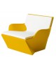 FAUTEUIL KAMI SAN JAUNE + OREILLER SLIDE