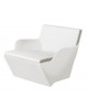 FAUTEUIL KAMI SAN BLANC + COUSSIN SLIDE