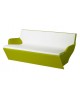 FAUTEUIL KAMI YON VERT LIME SLIDE