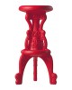 TABOURET MISTER OF LOVE ROUGE SLIDE