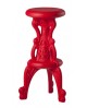 TABOURET MISTER OF LOVE ROUGE SLIDE