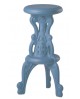 TABOURET MISTER OF LOVE BLEU POUDRE SLIDE