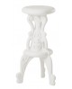 TABOURET MISTER OF LOVE BLANC SLIDE