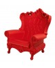 FAUTEUIL QUEEN OF LOVE ROUGE SLIDE