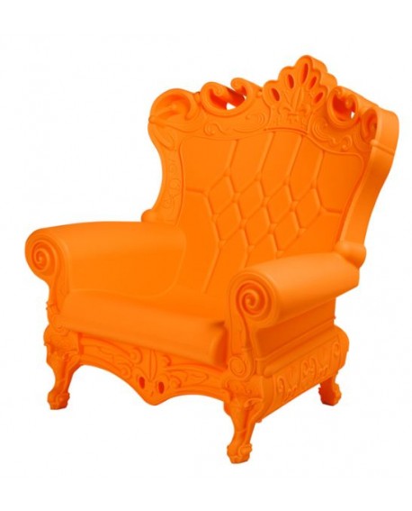 FAUTEUIL QUEEN OF LOVE ORANGE SLIDE