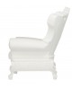 FAUTEUIL QUEEN OF LOVE BLANC SLIDE