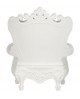 FAUTEUIL QUEEN OF LOVE BLANC SLIDE