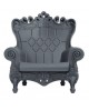 FAUTEUIL QUEEN OF LOVE GRIS ELEPHANT SLIDE