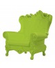 FAUTEUIL QUEEN OF LOVE VERT LIME SLIDE