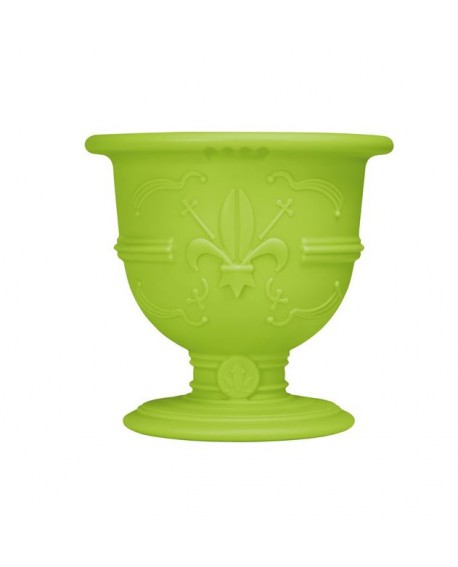 VASE POT OF LOVE VERT LIME SLIDE