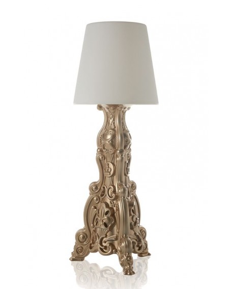 LAMPADAIRE MADAME OF LOVE OR METALLISE SLIDE