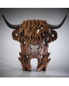 HIGHLAND COW BUST BY EDGE SCULPTURE