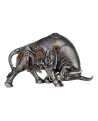 SCULPTURE STEAMPUNK BULL GILDE