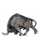 SCULPTURE STEAMPUNK BULL GILDE