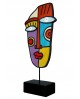 SCULPTURE VISAGE ABSTRAIT 1 GILDE