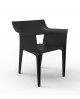 FAUTEUIL PEDRERA NOIR VONDOM