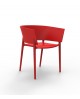 FAUTEUIL AFRICA ROUGE VONDOM