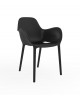 FAUTEUIL SABINAS NOIR VONDOM