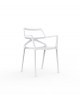 FAUTEUIL DELTA BLANC VONDOM