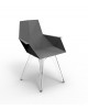 FAUTEUIL FAZ NOIR VONDOM