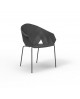 FAUTEUIL VASES NOIR VONDOM