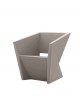 FAUTEUIL FAZ TAUPE VONDOM