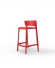 TABOURET AFRICA ROUGE PETIT MODELE VONDOM