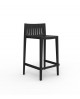 TABOURET SPRITZ NOIR PETIT MODELE VONDOM