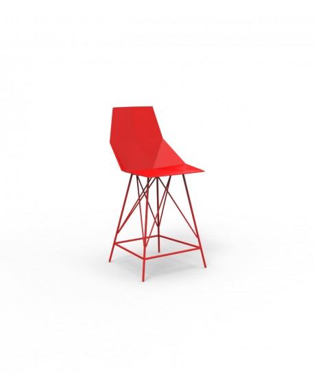 TABOURET FAZ ROUGE PETIT MODELE VONDOM