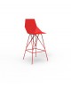 TABOURET FAZ ROUGE GRAND MODELE VONDOM