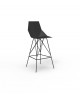 TABOURET FAZ NOIR GRAND MODELE VONDOM