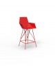 TABOURET FAZ ROUGE VONDOM