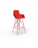 TABOURET FAZ ROUGE GRAND MODELE VONDOM