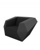 FAUTEUIL LOUNGE FAZ ANTHRACITE VONDOM