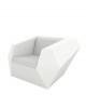 FAUTEUIL LOUNGE FAZ BLANC VONDOM