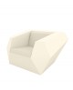 FAUTEUIL LOUNGE FAZ ECRU VONDOM