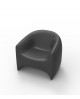 FAUTEUIL LOUNGE BLOW ANTHRACITE VONDOM