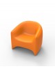 FAUTEUIL LOUNGE BLOW ORANGE VONDOM