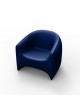 FAUTEUIL LOUNGE BLOW NAVY VONDOM