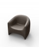 FAUTEUIL LOUNGE BLOW TAUPE VONDOM