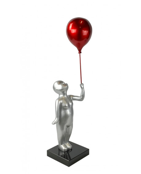 STATUE ENFANT BALLON ATELIER DESIGN