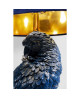 LAMPE PERROQUET BLEU KARE DESIGN