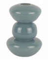 VASE BUBBLES GLASS MEDIUM PRESENT TIME