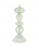 CANDLE HOLDER TOTEM GLASS XL PRESENT TIME