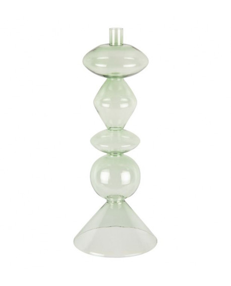 CANDLE HOLDER TOTEM GLASS XL PRESENT TIME