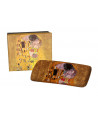 PLAT RECTANGULAIRE "LE BAISER" KLIMT SOCADIS