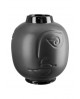 VASE VISAGE NOIR GILDE